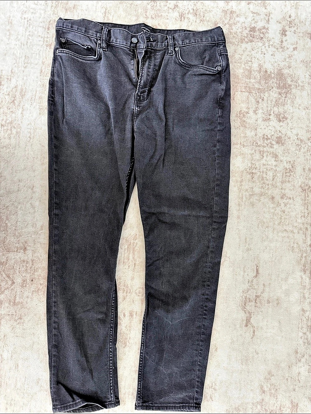 Banana Republic Travel Slim Jeans Black Waist 36 Length 30